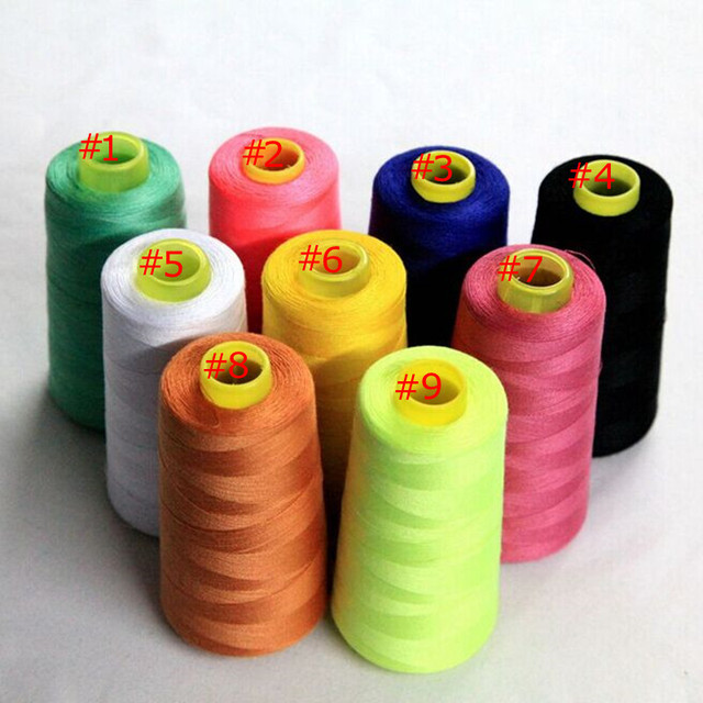 3000 yards/spool Polyester thread Durable sewing machine threads